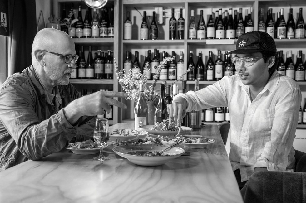 Peter Rizzo and Chef Ming Yee, co-owners of Nat Nat
